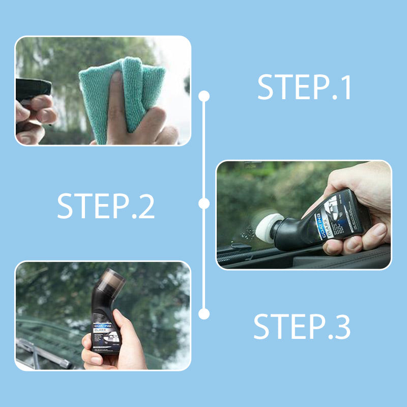 🔥 50%OFF NOW!!! 🚗👁️ Clear View, Safer Drive! Anti-Fog Car Glass Coating for Lasting Clarity🌧️❄️