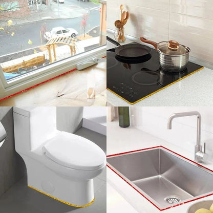 📢📢40% OFF !! ⏰🌸💖 Ceramic Tile Gap Mildewproof Waterproof Self-Adhesive Caulk Strip 🛠️✨ – No More Dirty Gaps! 🚫🦠 Easy DIY, Long-Lasting Seal for Tiles, Sinks & Tubs 🚰🧼💧😍🔥