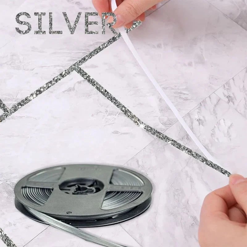 📢📢40% OFF !! ⏰🌸💖 Ceramic Tile Gap Mildewproof Waterproof Self-Adhesive Caulk Strip 🛠️✨ – No More Dirty Gaps! 🚫🦠 Easy DIY, Long-Lasting Seal for Tiles, Sinks & Tubs 🚰🧼💧😍🔥