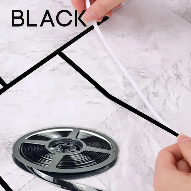 📢📢40% OFF !! ⏰🌸💖 Ceramic Tile Gap Mildewproof Waterproof Self-Adhesive Caulk Strip 🛠️✨ – No More Dirty Gaps! 🚫🦠 Easy DIY, Long-Lasting Seal for Tiles, Sinks & Tubs 🚰🧼💧😍🔥