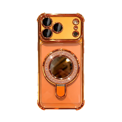 📢📢60 %  OFF !! ⏰Magnetic Phone Case with Built-In Mirror