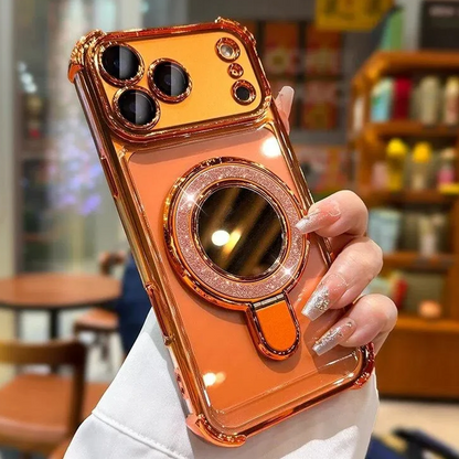 📢📢60 %  OFF !! ⏰Magnetic Phone Case with Built-In Mirror