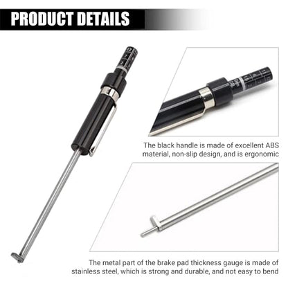 📢📢50 %  OFF !! ⏰Brake Pad Thickness Gauge