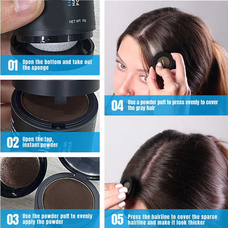 📢📢50%  OFF !! ⏰Multi-Functional Instant Concealer Hairline Powder