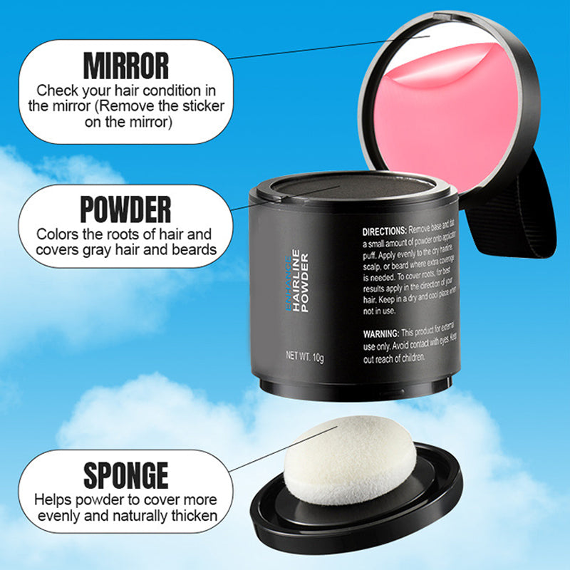 📢📢50%  OFF !! ⏰Multi-Functional Instant Concealer Hairline Powder