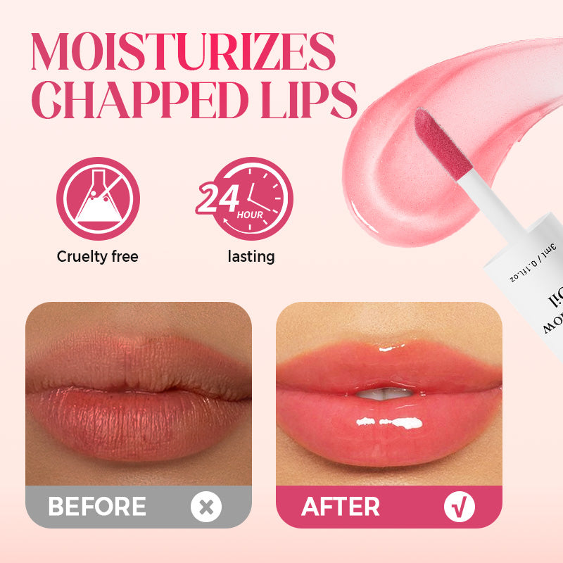 📢📢60%  OFF !! ⏰50K+ SOLD!✨Nooni Apple Hydrating Moisturizer Plump Transfer-proof Glossy Lip Stain Oil💋