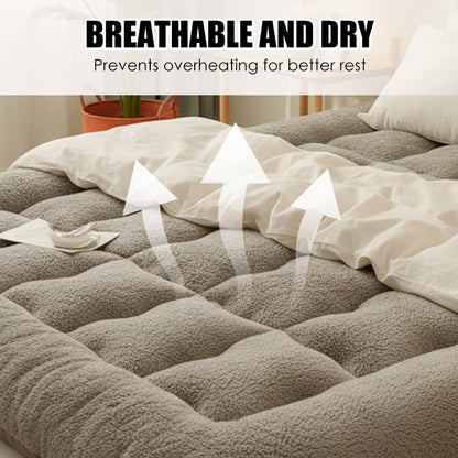 📢📢50%  OFF !! ⏰Supportive & Warm Thick Bed Mattress Pad