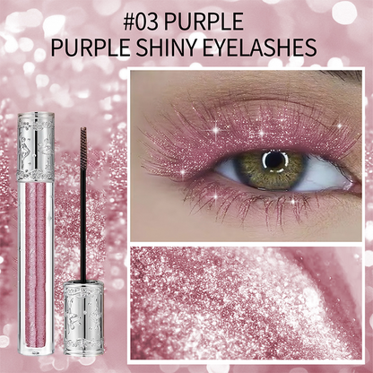 📢📢60%  OFF !! ⏰Waterproof Glitter Long-lasting Mascara