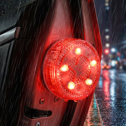 Universal Car Door LED Warning Magnetic Sensor Flashing Lights