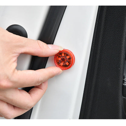 Universal Car Door LED Warning Magnetic Sensor Flashing Lights