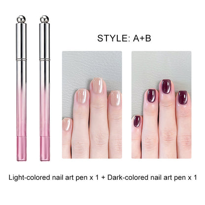 📢2026 Neue Produkte📢50%  OFF !! ⏰All-in-One Cat Eye Nail Gel Pen