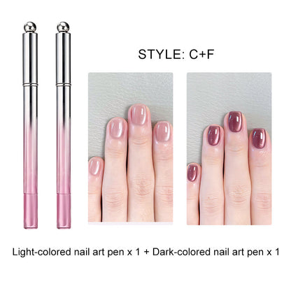 📢2026 Neue Produkte📢50%  OFF !! ⏰All-in-One Cat Eye Nail Gel Pen