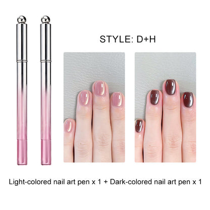 📢2026 Neue Produkte📢50%  OFF !! ⏰All-in-One Cat Eye Nail Gel Pen