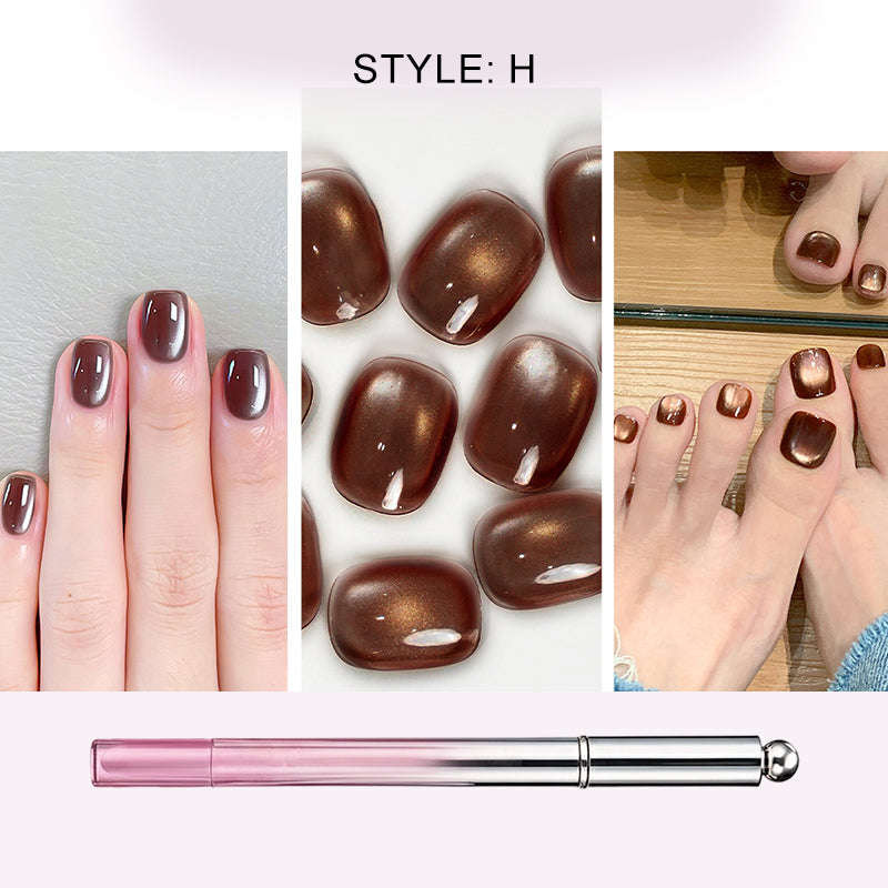 📢2026 Neue Produkte📢50%  OFF !! ⏰All-in-One Cat Eye Nail Gel Pen