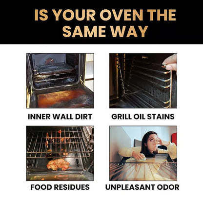 📢📢Buy 5 get 5 free⏰ Oven & Grill Cleaner Spray – Dissolves Grease in 5 Mins, No Scrubbing & Eliminates Odors