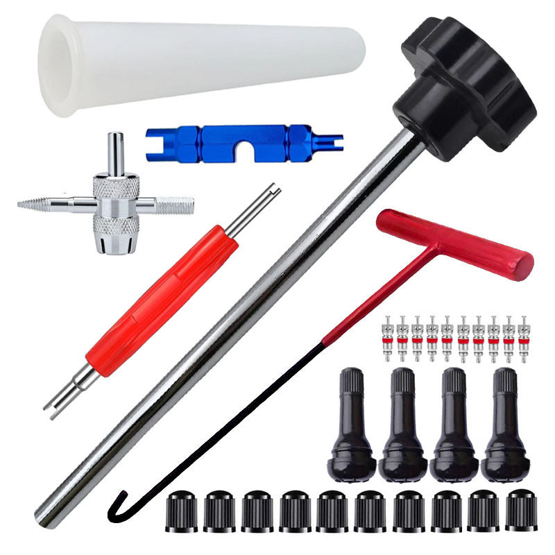 📢📢50%  OFF !! ⏰Quick Change Car Tire Valve Tool Kit