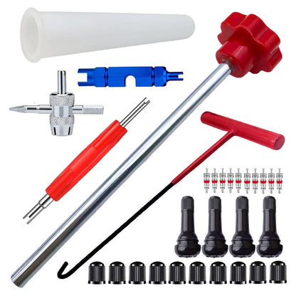 📢📢50%  OFF !! ⏰Quick Change Car Tire Valve Tool Kit