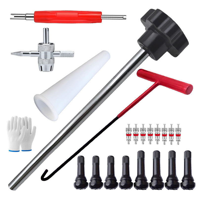 📢📢50%  OFF !! ⏰Quick Change Car Tire Valve Tool Kit