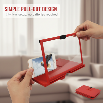 📢📢50%  OFF !!!⏰ Ease Eye Strain, Make Screen “Bigger” | HD Phone Magnifier for Easier Viewing🎬✨