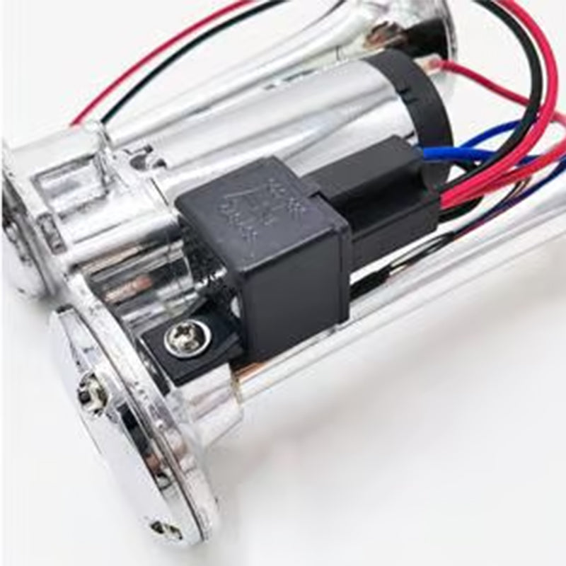 📢📢60%  OFF !! ⏰Train Air Horn 120dB – Fits Trucks, Cars & Boats | 12V/24V, Waterproof & Tool-Free Install 🚛🔊