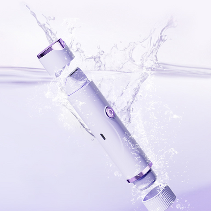 📢📢30% OFF !! ⏰ Electric Dual-Head Body Hair Trimmer – Waterproof, Hypoallergenic & Perfect for Sensitive Skin! 🚿✨
