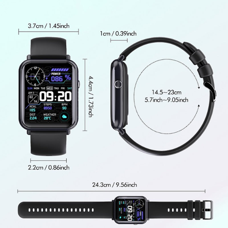 📢📢60%  OFF !! ⏰Smart Watch for Women Men, Fitness Tracker with Answer/Make Calls, Fitness Watch with Sleep Tracker/100 Sports/IP68 Waterproof Pedometer