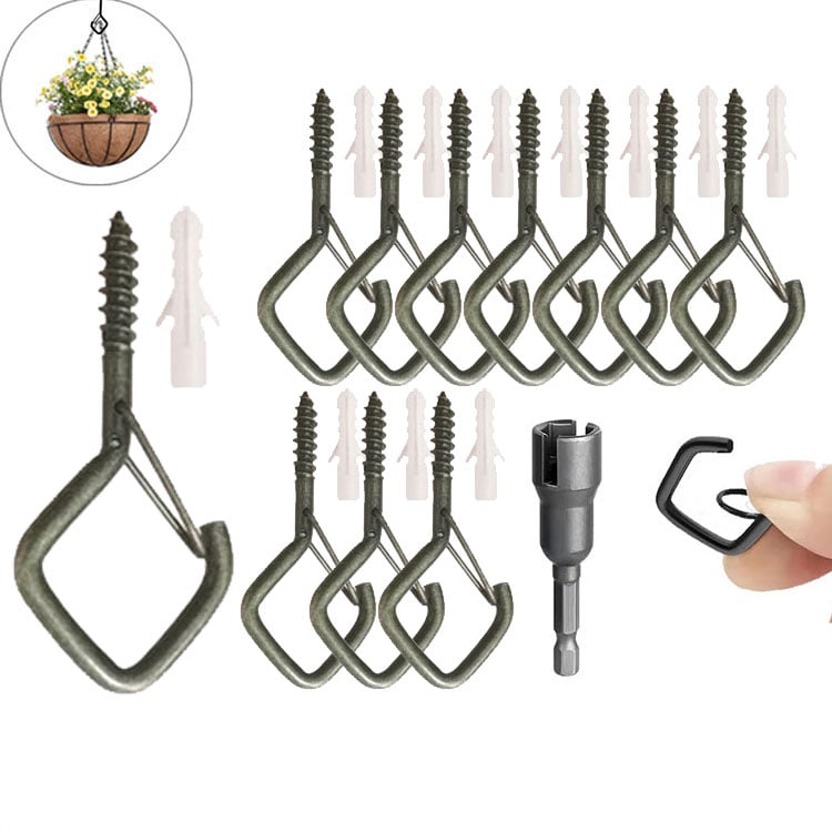 📢📢30% OFF !! ⏰Square Snap Hanging Hooks