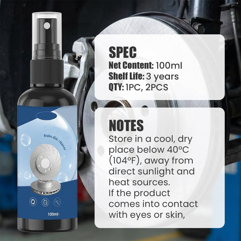 📢📢Buy 2 Get 1 Free⏰Brake Disc Cleaner Spray for Noise Reduction