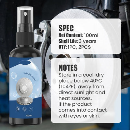 📢📢Buy 2 Get 1 Free⏰Brake Disc Cleaner Spray for Noise Reduction