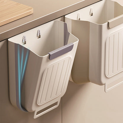 🗑️ 30% OFF NOW! 🧺 Multipurpose Hanging Collapsible Trash Can for Kitchen – Space-Saving, Durable & Perfect for Peels, Waste & Recycling ♻️