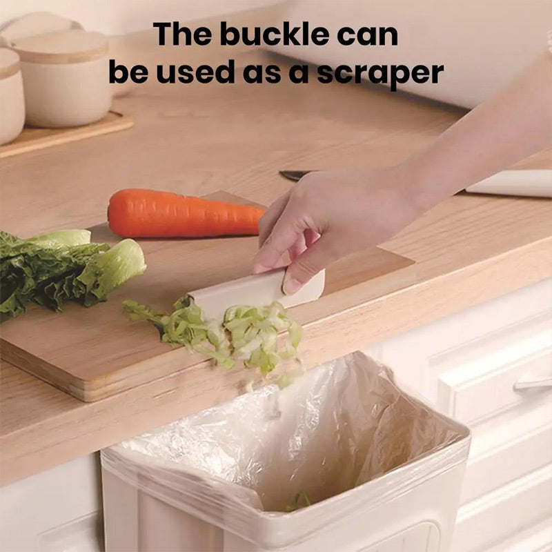🗑️ 30% OFF NOW! 🧺 Multipurpose Hanging Collapsible Trash Can for Kitchen – Space-Saving, Durable & Perfect for Peels, Waste & Recycling ♻️