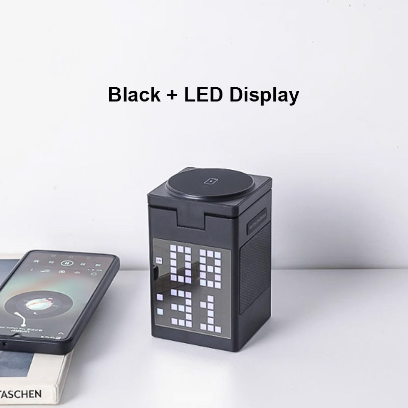 📢📢60%  OFF !! ⏰Multifunctional Charging Station with Built-in Bluetooth Speaker & Clock