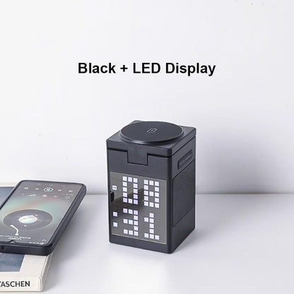 📢📢60%  OFF !! ⏰Multifunctional Charging Station with Built-in Bluetooth Speaker & Clock
