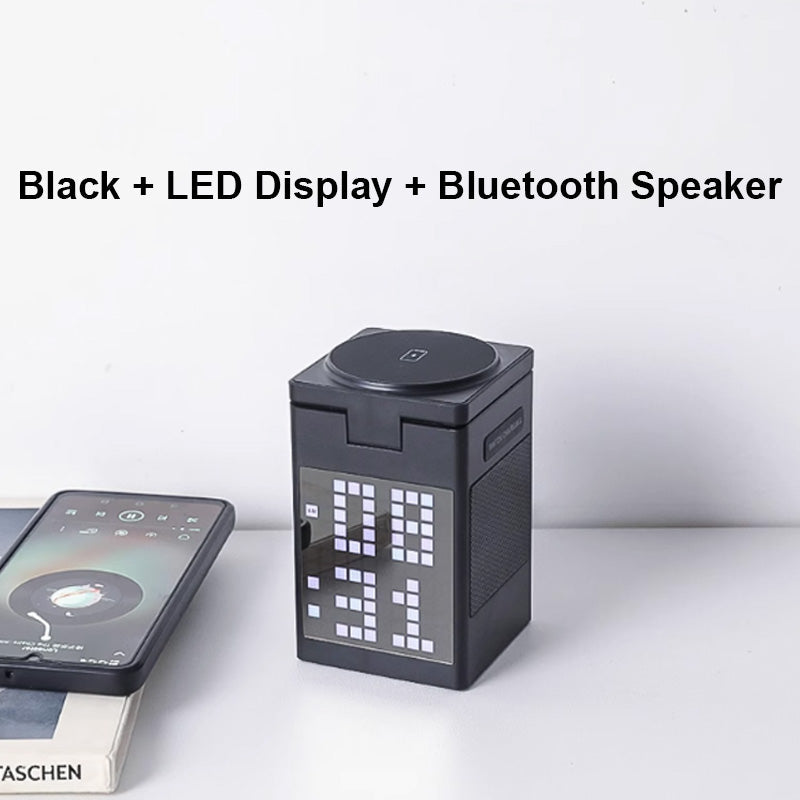 📢📢60%  OFF !! ⏰Multifunctional Charging Station with Built-in Bluetooth Speaker & Clock