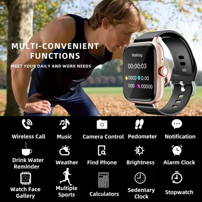 📢📢60%  OFF !! ⏰Multi-function Bluetooth Smart Sports Watch