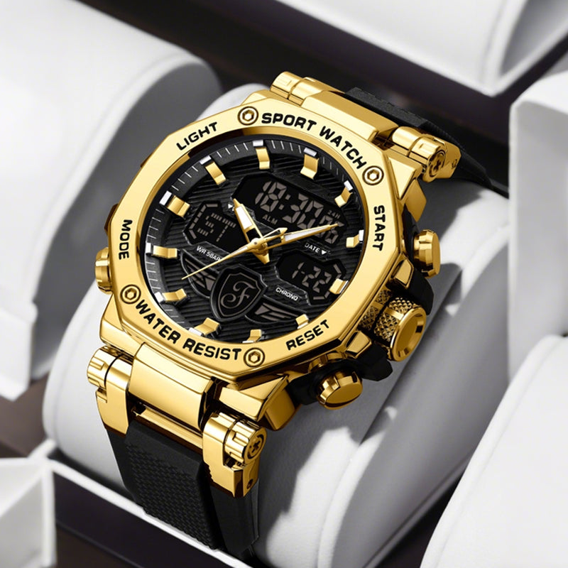 📢📢50%  OFF !! ⏰Men's Multifunction Waterproof Luminous Watch⌚