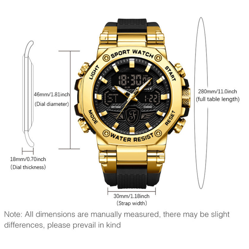 📢📢50%  OFF !! ⏰Men's Multifunction Waterproof Luminous Watch⌚