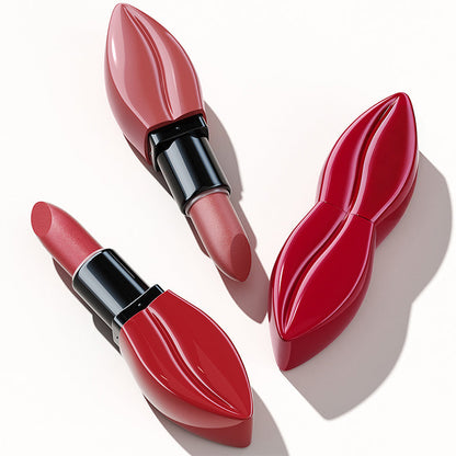 📢📢50%  OFF !! ⏰Long-Lasting Lip-Shaped Matte Lipstick