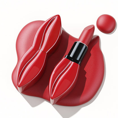 📢📢50%  OFF !! ⏰Long-Lasting Lip-Shaped Matte Lipstick
