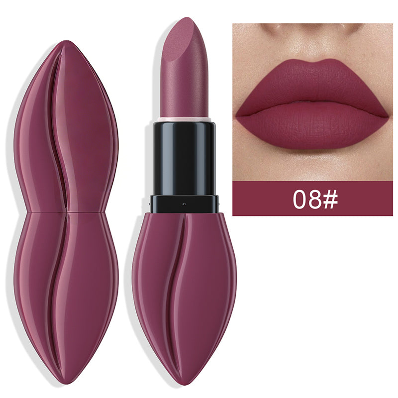 📢📢50%  OFF !! ⏰Long-Lasting Lip-Shaped Matte Lipstick