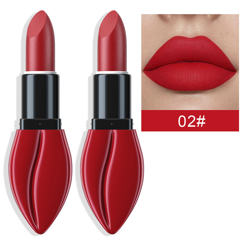 📢📢50%  OFF !! ⏰Long-Lasting Lip-Shaped Matte Lipstick