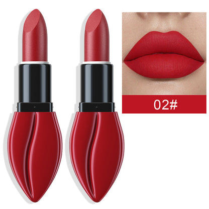📢📢50%  OFF !! ⏰Long-Lasting Lip-Shaped Matte Lipstick