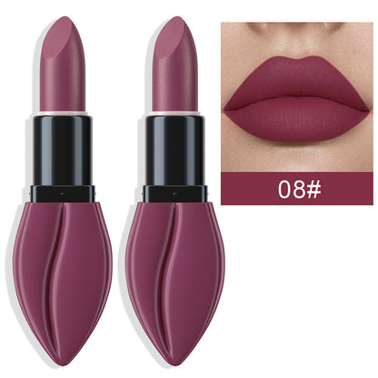 📢📢50%  OFF !! ⏰Long-Lasting Lip-Shaped Matte Lipstick