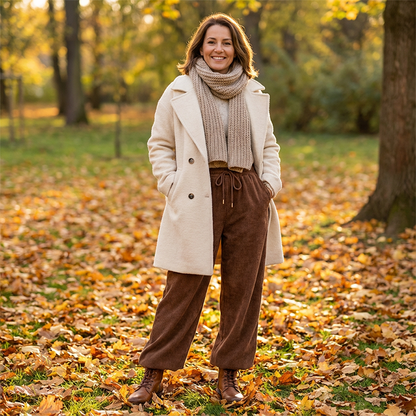 📢📢50%  OFF !!!⏰Casual Loose Fit Corduroy Trousers for Women