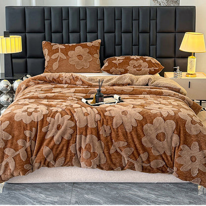 📢📢60%  OFF !! ⏰Double-Layer Plush Jacquard Blanket