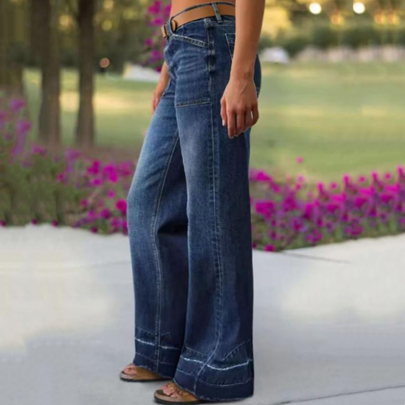 📢📢50%  OFF !! ⏰Women's Retro Flare Jeans with Pockets