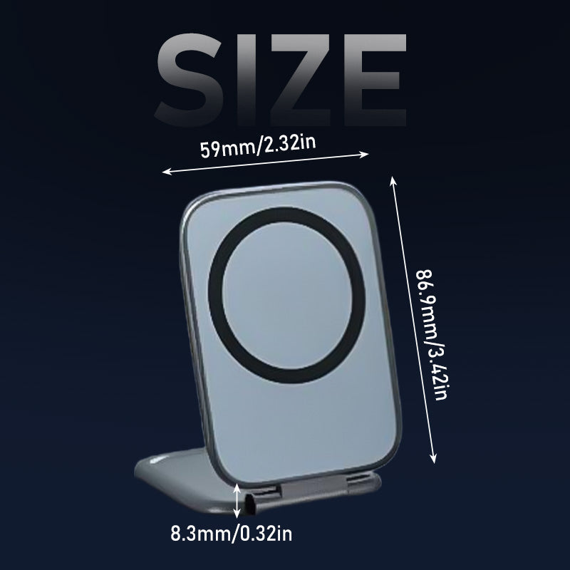 📢📢50% OFF!!⏰Magnetic Strong-Hold Phone Mount—Sticks Like a Magnet, Stands Like a Rock!📱⚡