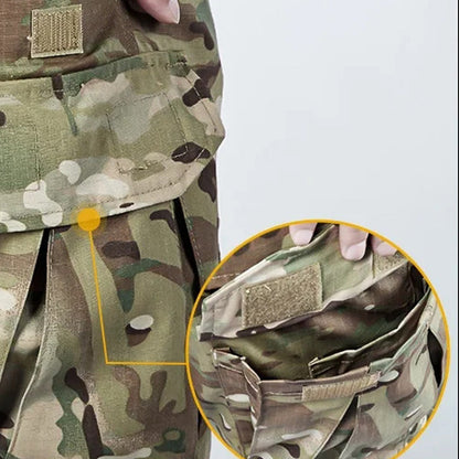 📢📢50%  OFF !!⏰ FREE SHIPPING ⏰Men's Tactical Cargo Pants with Knee Pads