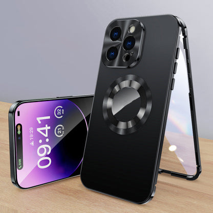 Magnetic Full Body Metal Case with Screen Protector for 17 Series