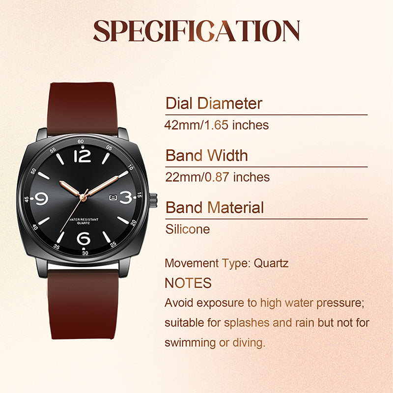 📢📢50%  OFF !! ⏰Everyday Classic Casual Quartz Watch